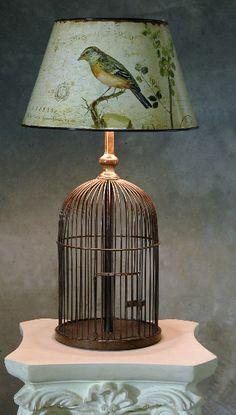 birdcage table lamp