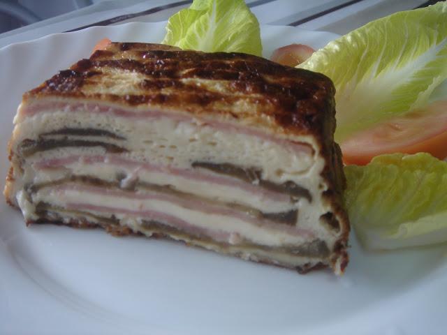 Pastel de berenjena