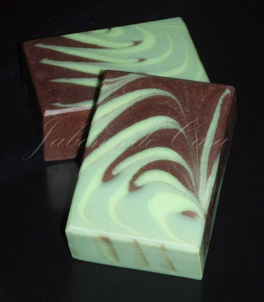 Jabones de Casa - Jabón de Chocolate y Menta