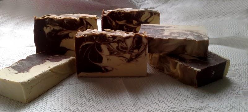 Delicias de Jabón, jabon de chocolate y leche de cabra