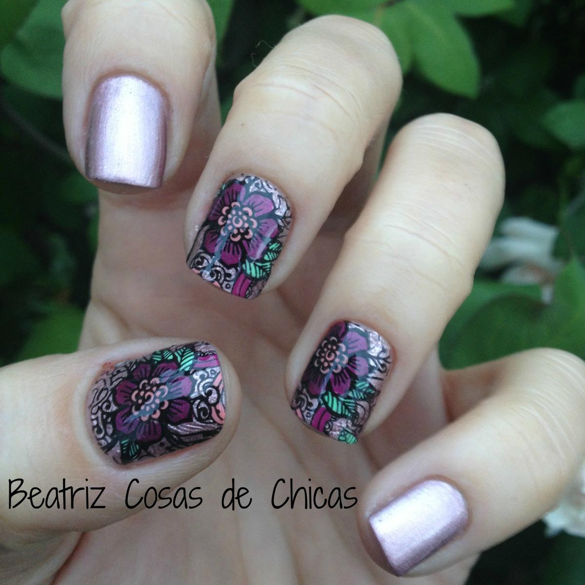 Kiko y Reverse Stamping con Infinity Nails.3