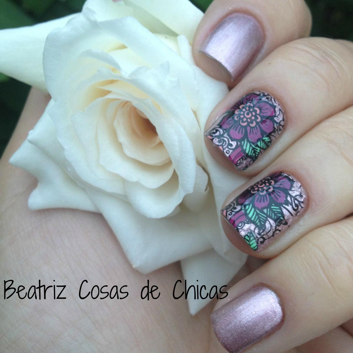 Kiko y Reverse Stamping con Infinity Nails.2