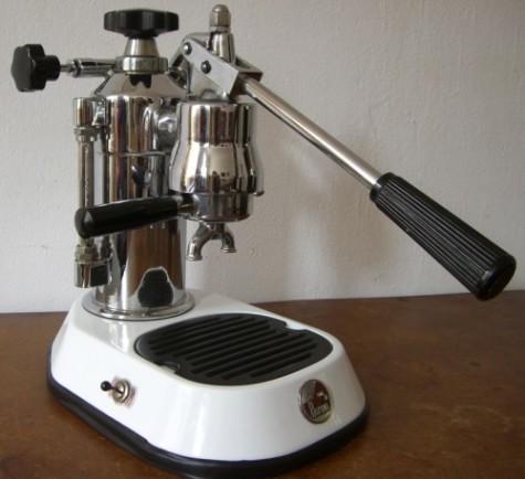 La Pavoni Europiccola: blanco