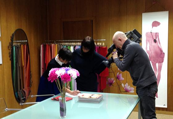 Making off de nuestro reportaje en Flash Moda