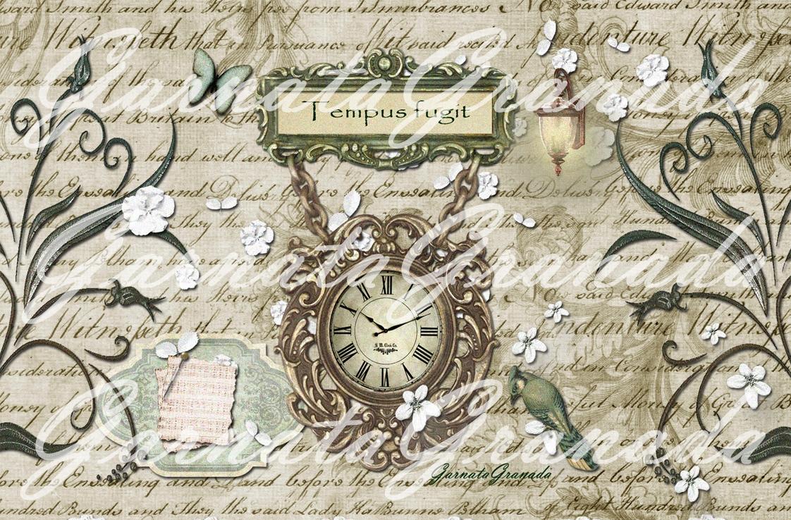 Ref. 238 - Polipiel estampada modelo Tempus tamaño 12.5x19 cm Precio: 2 â?¬ (envío no incluido) Estampado exclusivo de GarnataGranada Polipiel de gran calidad, fabricada en España, de 490 g/m², con grabado grueso.