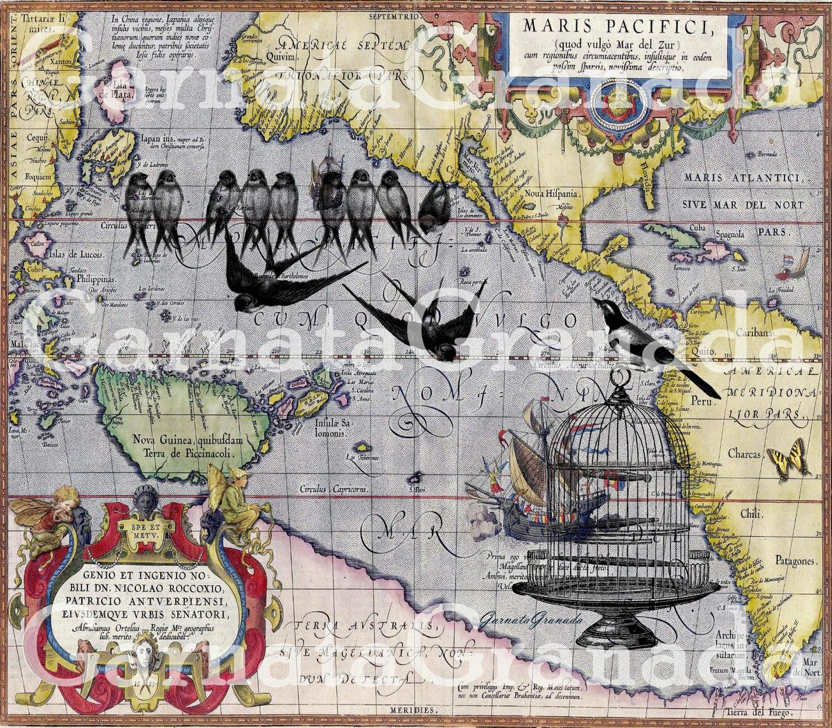 Ref. 199 - Polipiel estampada Modelo Pacífico tamaño 28 x 32 cm
Precio: 4.50 â?¬ (envío no incluido)
Estampado exclusivo de GarnataGranada
Polipiel de gran calidad, fabricada en España, de 490 g/m², con grabado grueso.