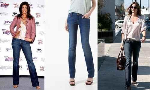 jeans cuerpo triángulo o pera