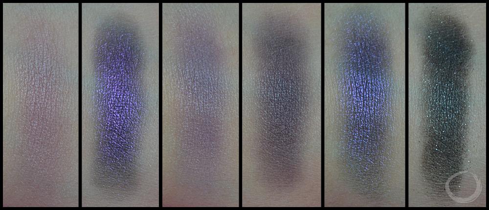Swatches I Heart Makeup - Paleta de sombras Wonder - Passion