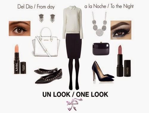 Transform one look from day to night