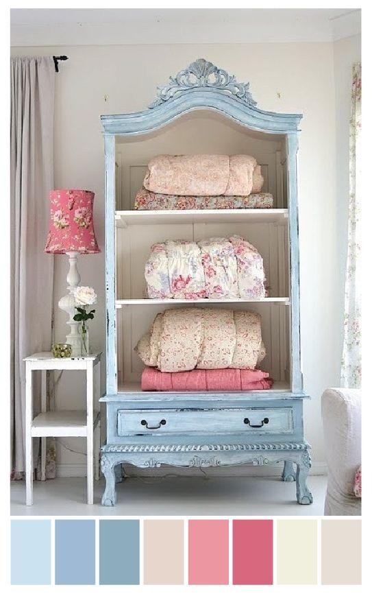colores para muebles shabby chic