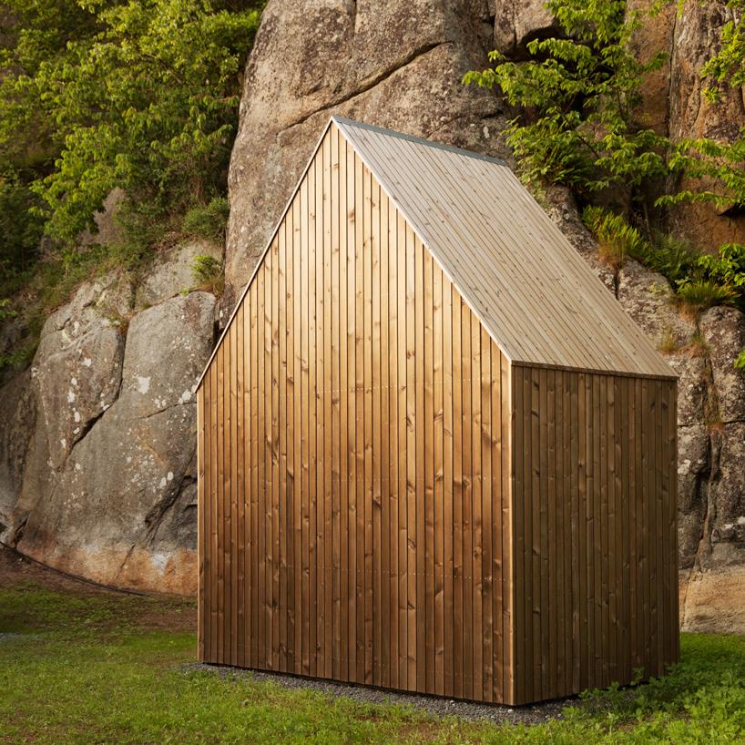 arquitectos Ramstad Reiulf clúster micro cabañas noruega designboom