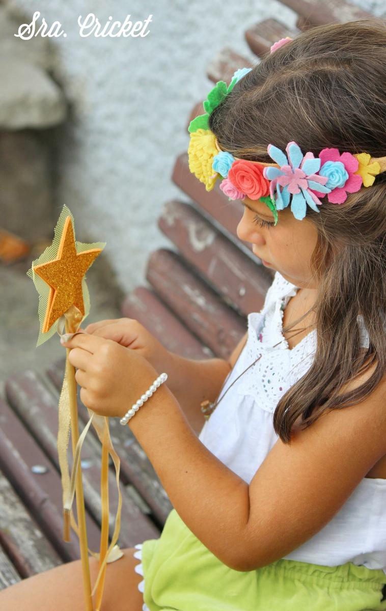 kit de hada varita y corona