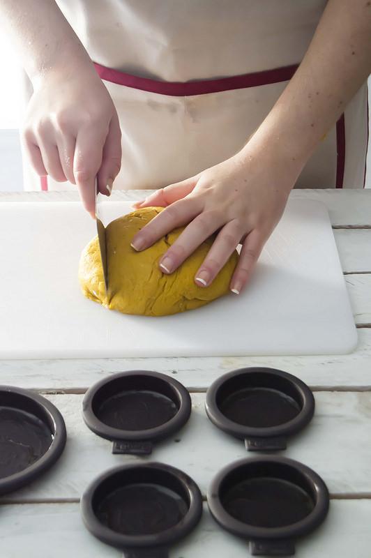 Hamburguesas con pan de curry