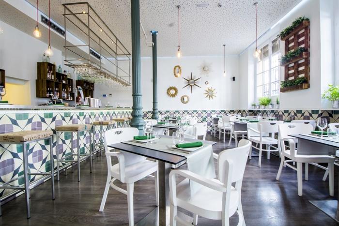 Bacira Restaurante en Madrid: color, reciclaje y calidez - Blog T&D