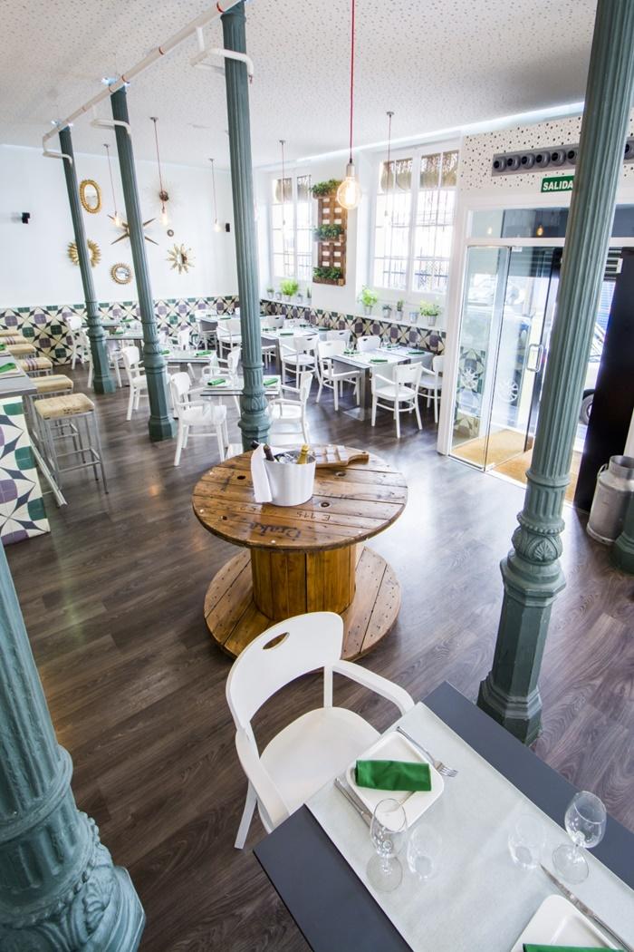 Restaurante Bacira en Madrid: color, reciclaje y calidez - Blog T&D