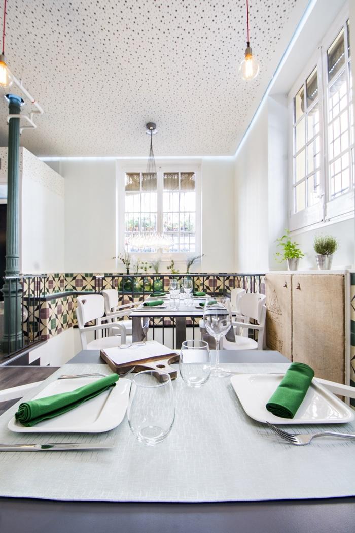 Bacira Restaurante en Madrid: color, reciclaje y calidez - Blog T&D