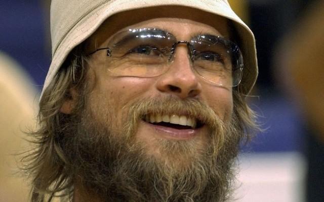Brad Pitt Tendencia hipster hombres pelo largo y barba