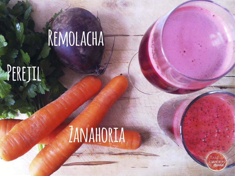 zumo de remolacha