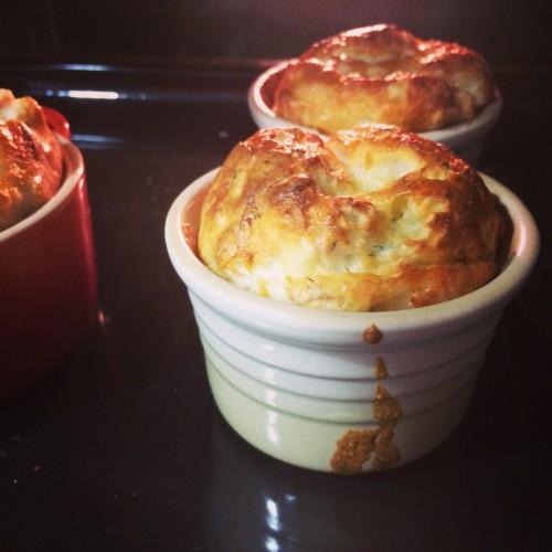 Horneando los soufflés