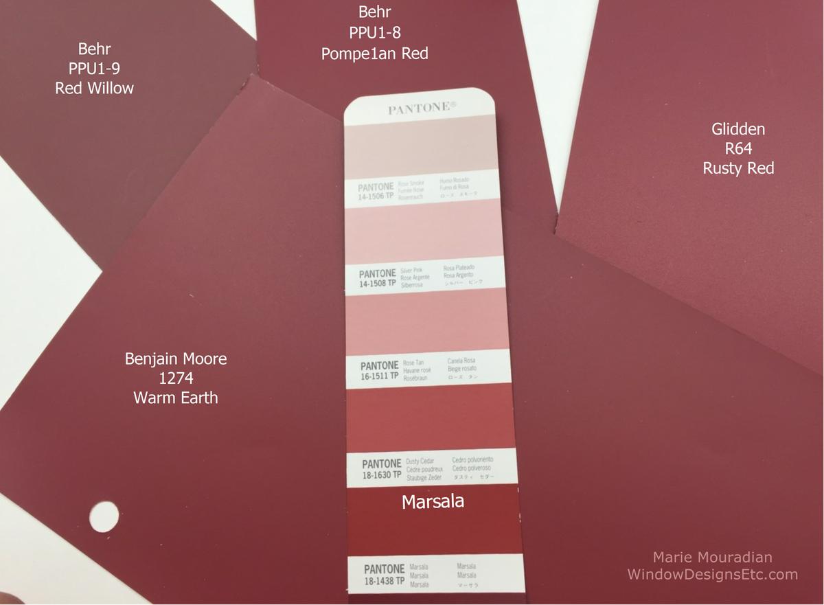 Marsala-paint-colors