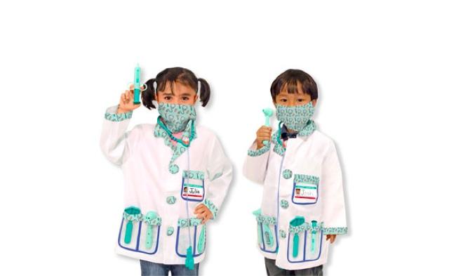 disfraz de doctor niño y niña