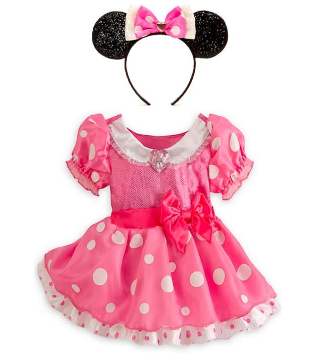 disfraz infantil minnie