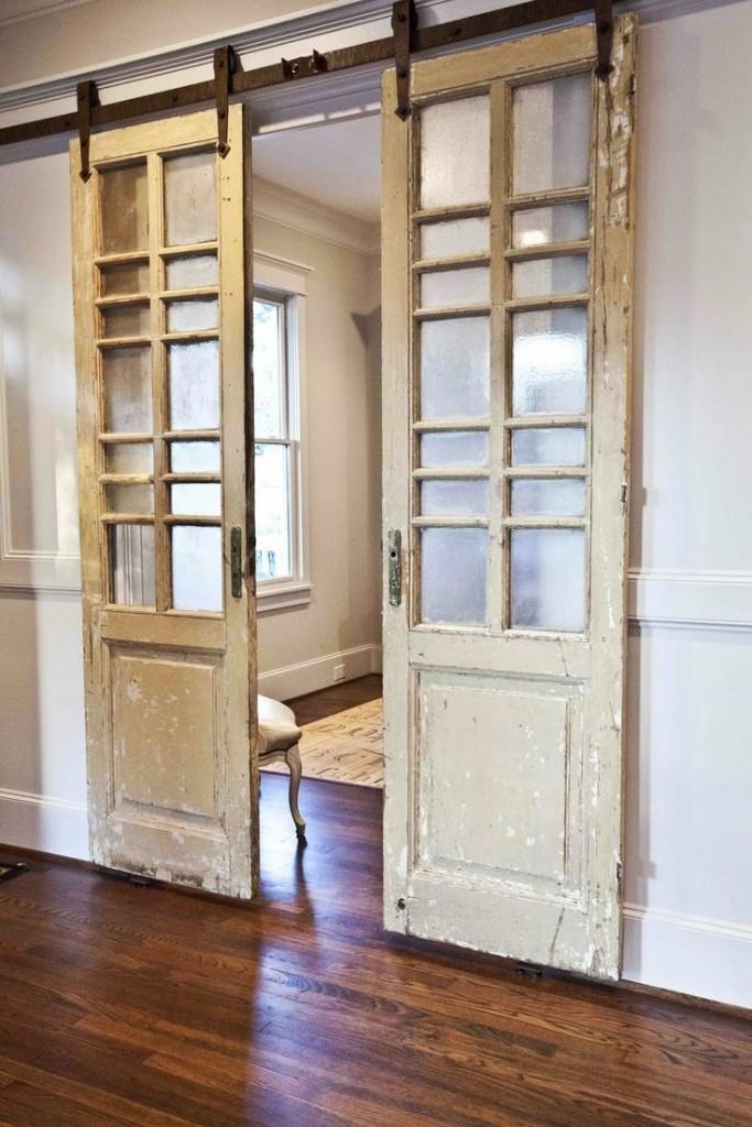 Puertas de granero, o barn doors | Decoración