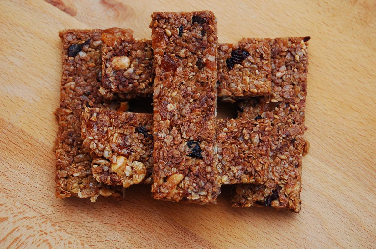 Granola bars - Barritas de cereales - Barritas energéticas - El clan de los sin trigo