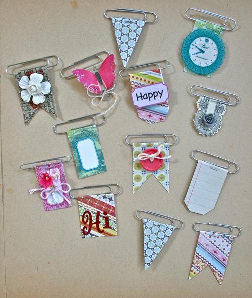 adornos de scrap-clips