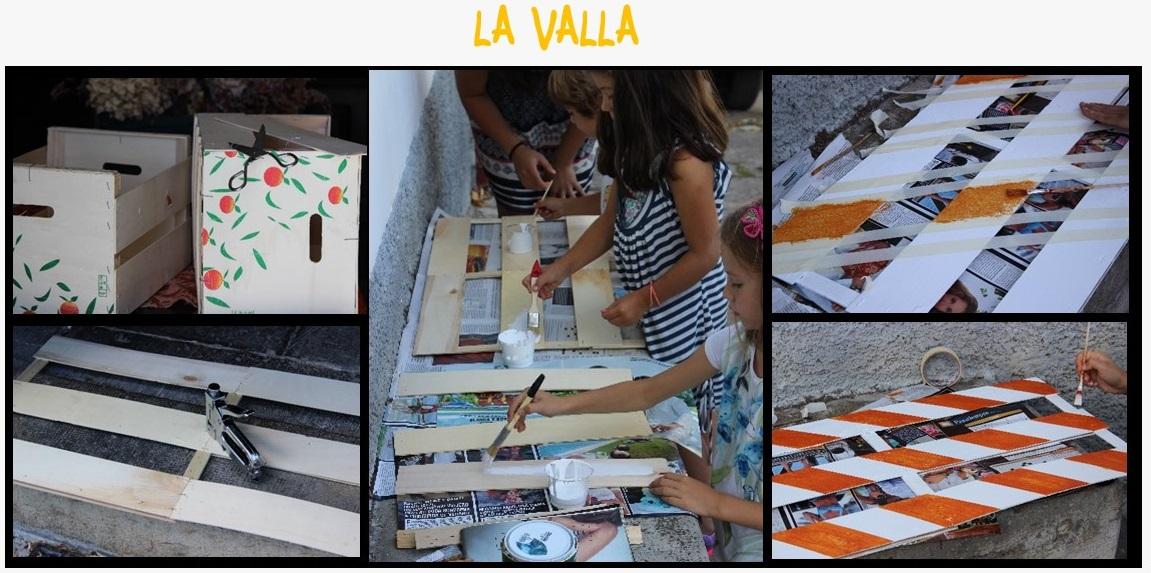 manualidad Valla hecha a mano