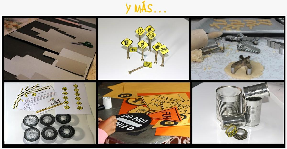 manualidades fiesta construccion