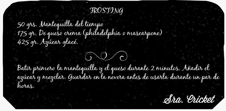 Receta Frosting