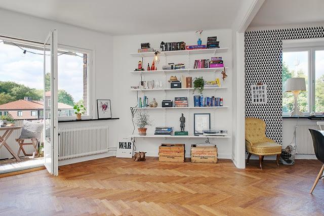 estantería nordica bemydeco