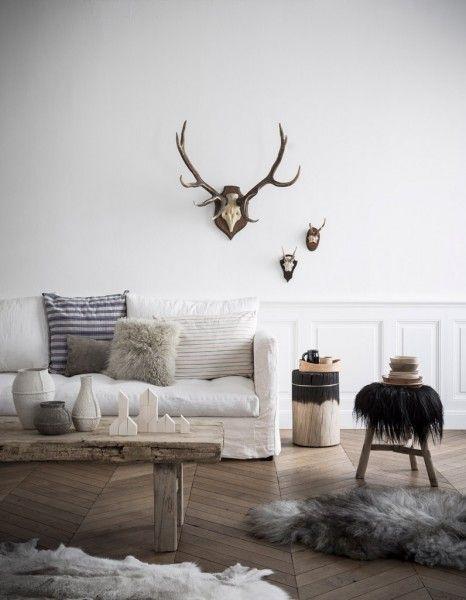 decoración con alfombras de pelo 13