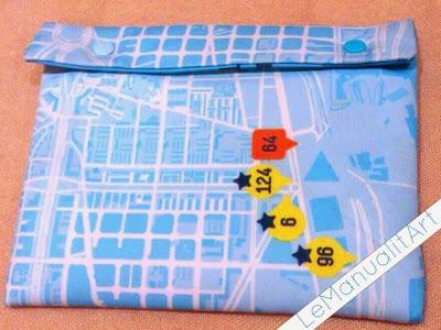 costura de reciclaje: funda tablet home made