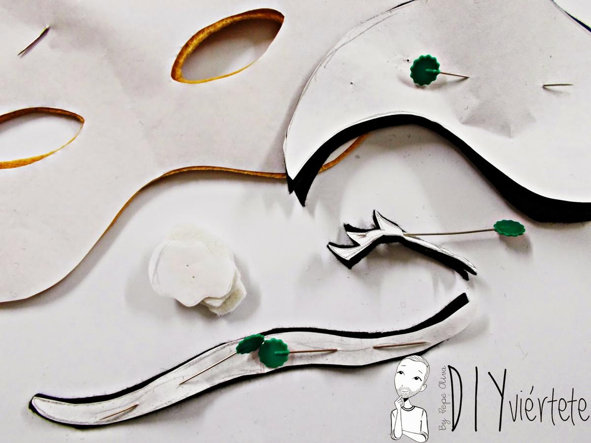 blogersando-máscara-carnaval-frida kaloh-fieltro-flores3