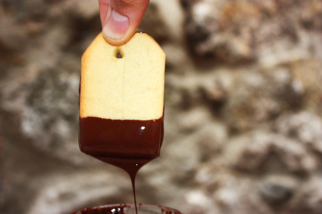Galletas con chocolate