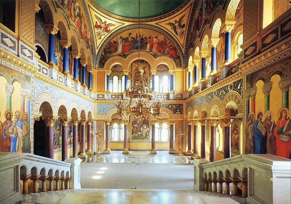 Salón del Trono en el Castillo de Neuschwanstein, Alemania