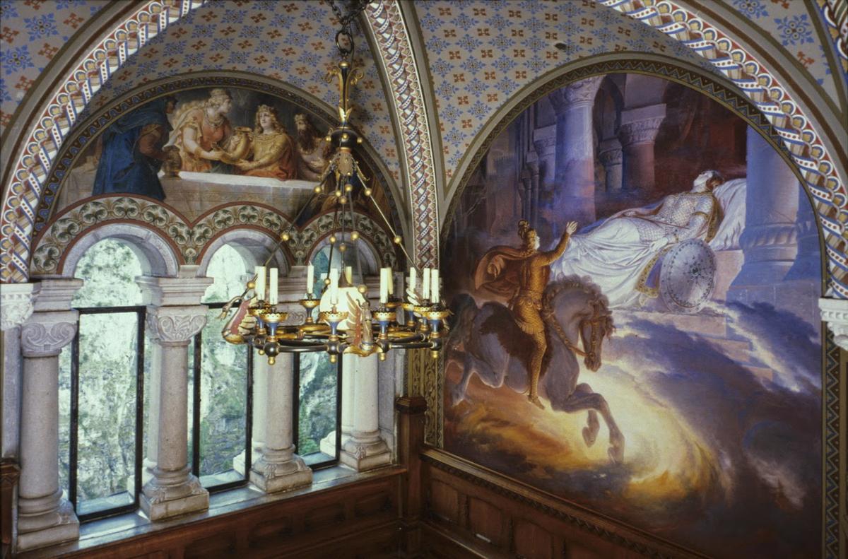 Salón del Canto en el Castillo de Neuschwanstein, Alemania