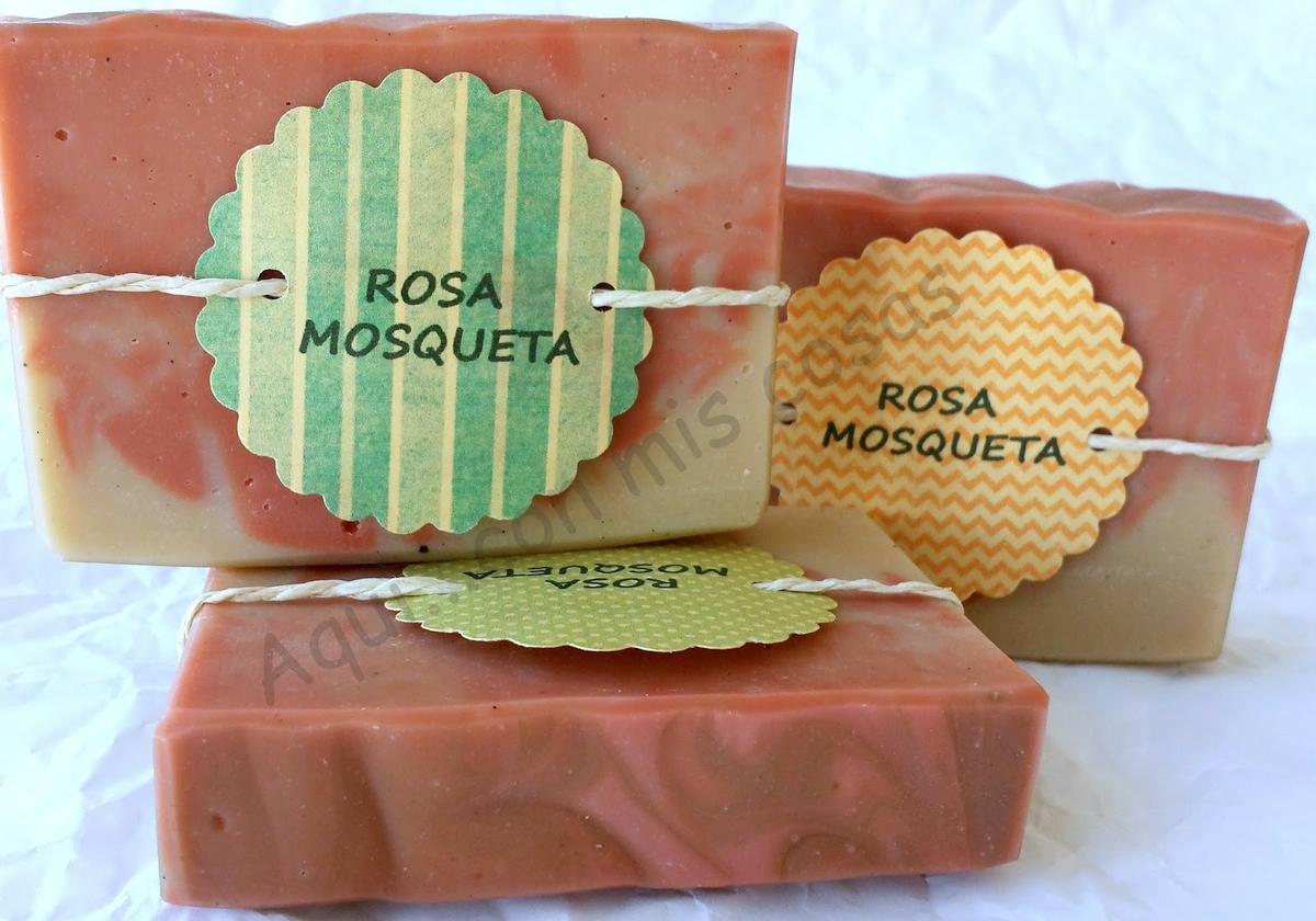 Aqui con mis cosas - Jabón de Rosa Mosqueta