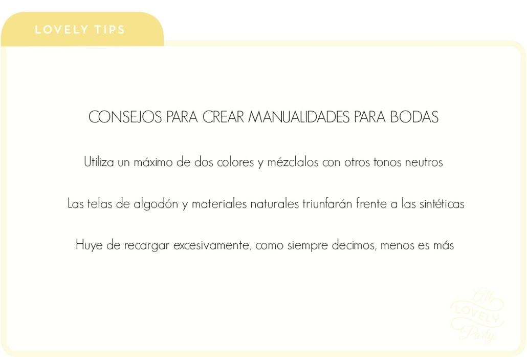 manualidades para bodas