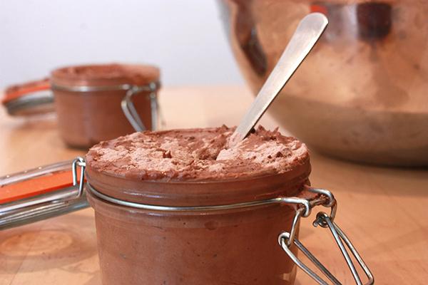 Receta de mousse de chocolate
