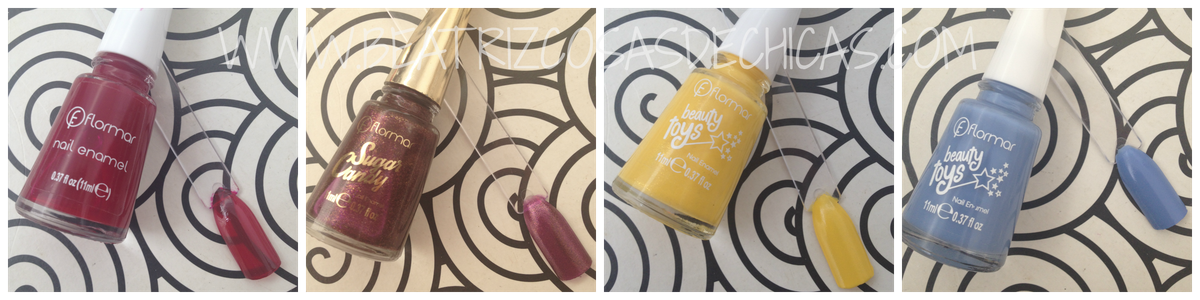 Colaboración Flormar Swatches.3