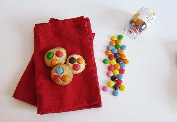 Galletas con lacasitos