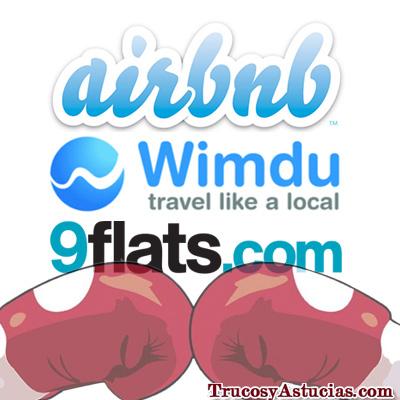 Airbnb, Wimdu y 9flats: comparación para anfitrión