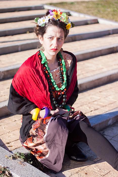 Frida Kahlo Carnavales disfraz
