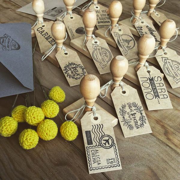 sellos personalizados para invitaciones de boda originales