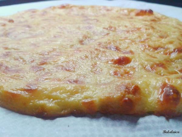 Pizza con masa de COLIFLOR