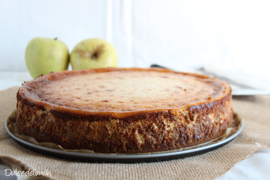 Cheesecake de manzana