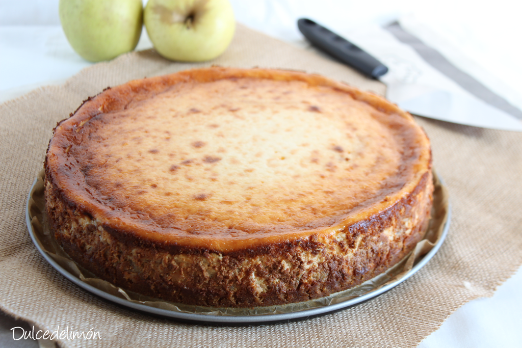 Cheesecake de manzana